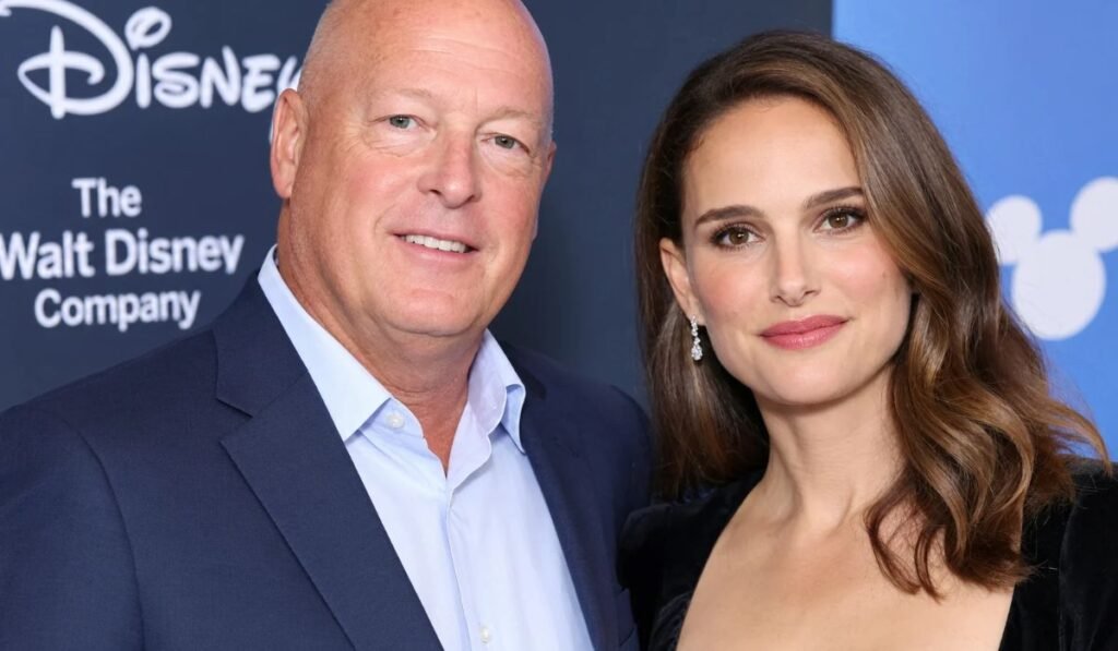 Bob Chapek and Natalie Portman