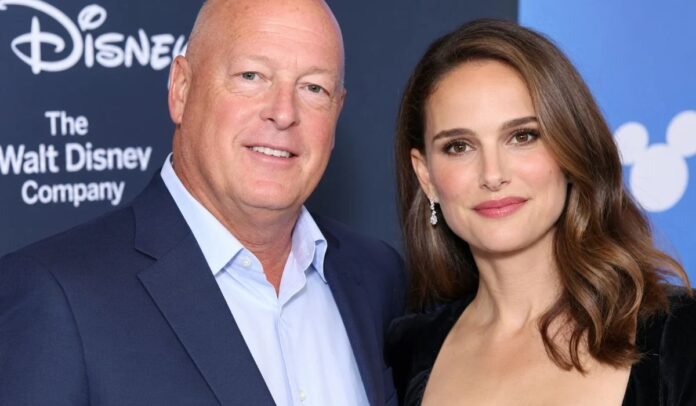 Bob Chapek and Natalie Portman